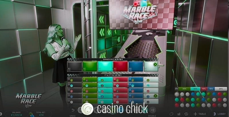 Marble Race Tipps für Anfänger – Fehler 4: Die 1st & 2nd Place-Wette zu früh spielen