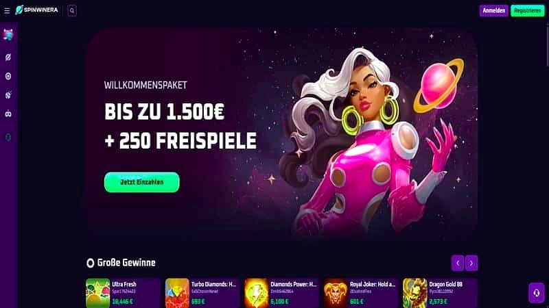 Spinwinera Bonus ohne Einzahlung – Wie du den Bonus ohne Einzahlung aktivierst
