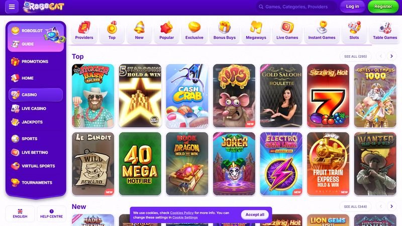 Robocat Casino Spiele